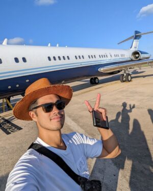 Ross Butler Instagram - 1. Gotta hat
2. "Texas Forever" by @danielricciardo 
3. A famished boy
4. Spilling the tea
5. Noon train going nowhere
6. ✌️