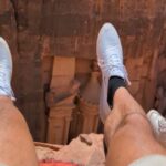 Ross Butler Instagram - Look at that rock! Day 1 Jordan: Petra Petra Archeological Park