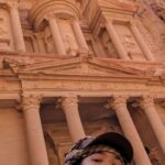 Ross Butler Instagram - Look at that rock! Day 1 Jordan: Petra Petra Archeological Park