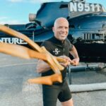 Royce Gracie Instagram - Helicopter jump and scuba dive! Stay tuned for more content 🔱 Trident Adventures