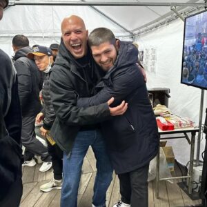 Royce Gracie Instagram - With the legend 
@khabib_nurmagomedov