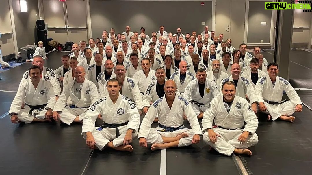 Royce Gracie Instagram - Day 4 of the RGJJN gathering start with @crosleygracieac seminar follow by the belt promotion of the new black belts. Congratulations and thank you to everyone for showing up, for your help and for your trust. ππΌ