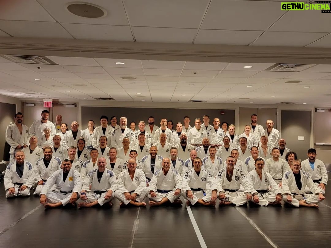 Royce Gracie Instagram - Day 3 of RGJJN gathering start with @fabriciocamoes and finish with @ramon_jbb #heliogracie #graciejiujitsu