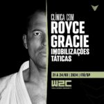 Royce Gracie Instagram - Se você é um profissional ou civil dedicado à melhoria contínua das suas habilidades de combate, esta é uma instrução que não pode ser ignorada. Imobilizações táticas vão muito além das técnicas tradicionais de artes marciais. São uma série de técnicas que se adaptam à realidade do combate corpo a corpo entre indivíduos potencialmente armados, proporcionando estratégias eficazes para situações extremas. Royce Gracie, uma verdadeira lenda das artes marciais, é mais do que apenas um multicampeão do UFC. Ele também é um policial honorário do departamento de polícia de Pocatello, Idaho, nos Estados Unidos. Sua experiência e conhecimento são inigualáveis quando se trata de adaptar técnicas de combate corpo a corpo para a realidade do combate armado. Não perca a chance de aprofundar seu conhecimento sobre o tema com um dos maiores instrutores do Brasil. Esteja pronto, esteja no W2C Brazil - O Retorno.
