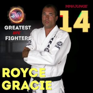 Royce Gracie Instagram - Who's the greatest fighter in UFC history? Our 30th anniversary countdown continues with Royce Gracie at No. 1️⃣4️⃣

Narrator: @mmajunkiegeorge
Producer: @kammakaze