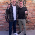 Royce Gracie Instagram - Two Legends In The House @realroyce and @coach_kavanagh enjoy some @forgedirishstout lads! 🖤🤍⚔️
