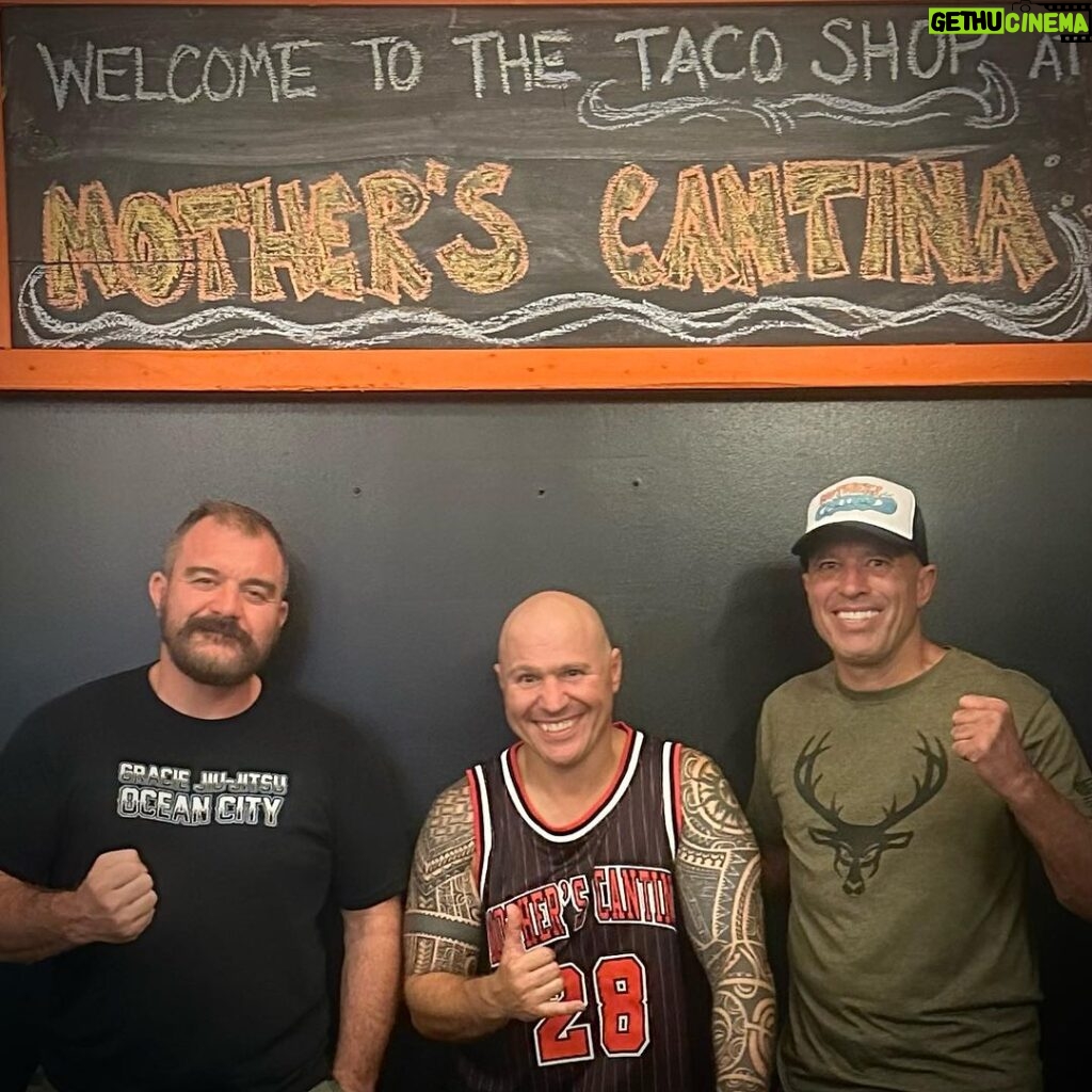 Royce Gracie Instagram - 🤩One of our favorite days: Royce Gracie Crab Cake dinner at Mother's Cantina. 💪🏽 Thank you as always for an incredible seminar with Gracie Ocean City and the fantastic comradery that comes with sharing physical training and a special meal. 🤙🏼 Looking good in that hat Royce!! 🤩 #graciediet #motherscantina #gracieoceancity #roycegracie #ocmd #oceancitymaryland #graciejiujitsu Ocean City, Maryland