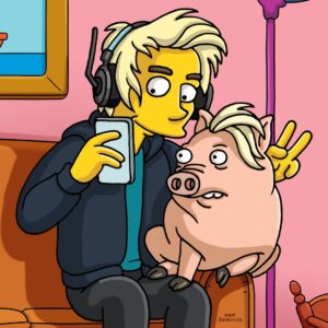 Rubén Doblas Gundersen Instagram - #ad Estoy que no me lo creo. Los mismísimos artistas de Los Simpson me han hecho este dibujo ¡Ese soy yo! Dibujado por los creadores de la serie que me ha acompañado durante toda mi vida, desde pequeño. Me pidieron información sobre mí y les dije que tenía un cerdo como mascota en un videojuego… y me han puesto con spider-cerdo personalizado! Tengo mucha suerte de dedicarme a esto y que me pasen este tipo de cosas. Por cierto, Los Simpson ya están disponibles en Disney+ así que si siempre habéis querido volver a verla y no encontrabais la manera de hacerlo de manera cómoda, ya sabéis ;) #DisneyPlus @DisneyPlusES @DisneyPlus #TheSimpsons