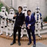 Rubén Doblas Gundersen Instagram – Los mas guapos de la boda (estoy hablando de los troopers) Gracias por invitarnos, sed muy felices y comed muchas perdices @luzu @helloimlana