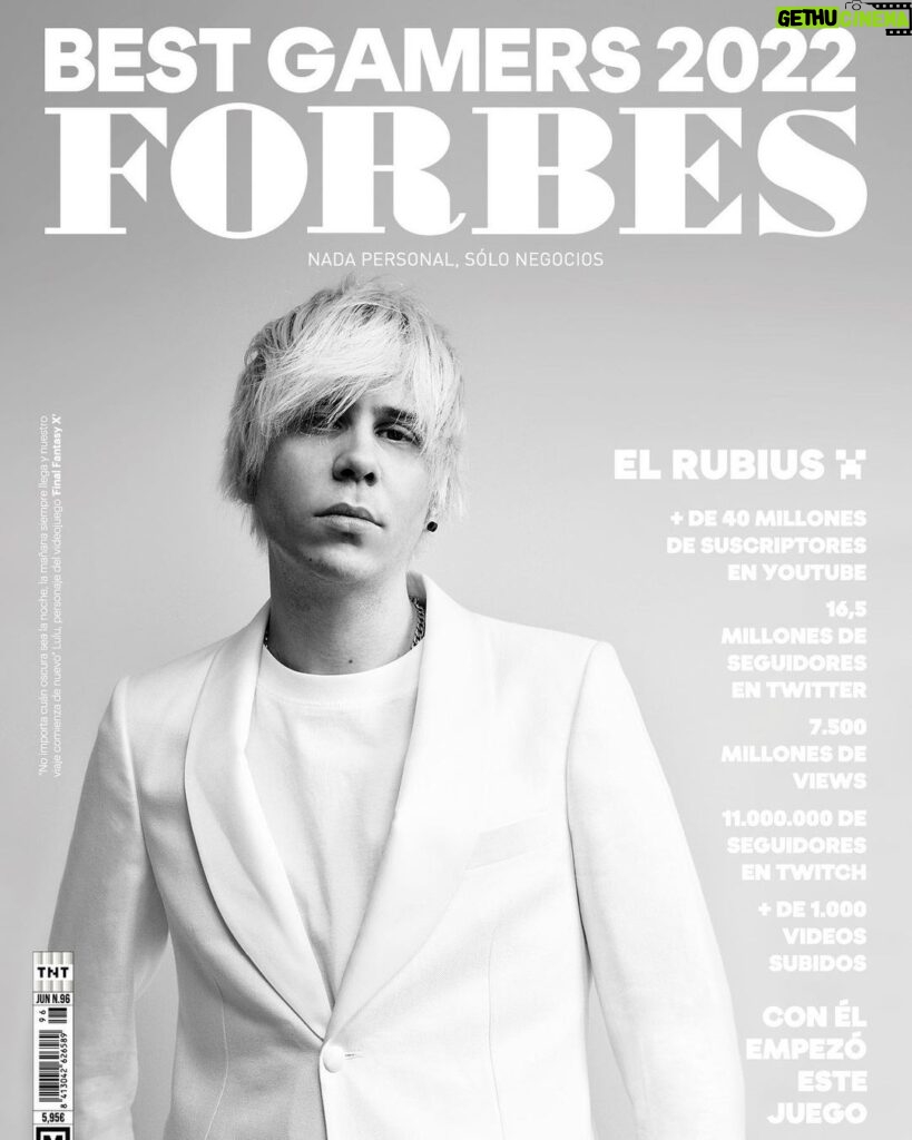 Rubén Doblas Gundersen Instagram - portada de Forbes, momento stonks 📈 📸Pic by @andresgarlujan @forbes_es
