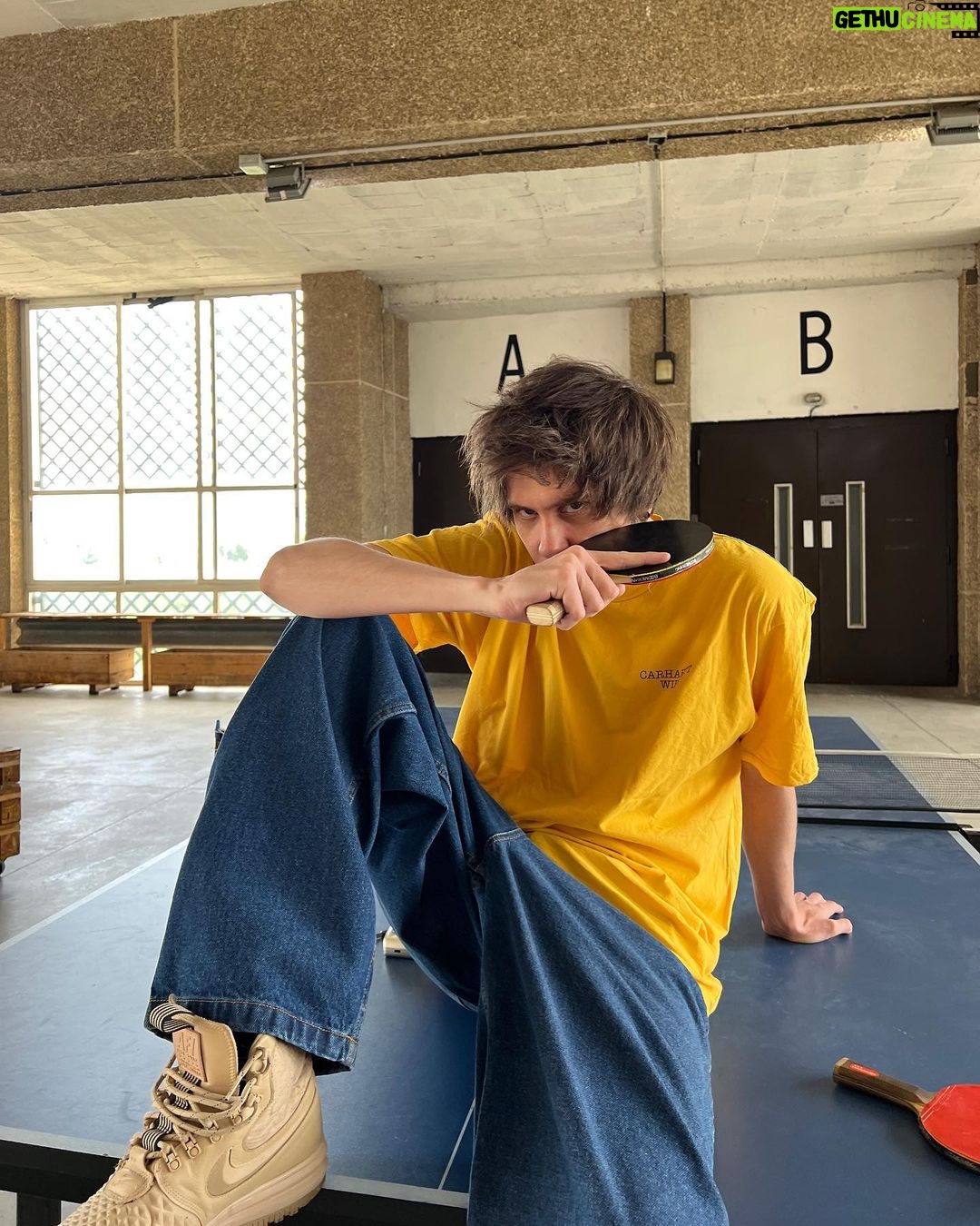 Rubén Doblas Gundersen Instagram - Ping Pong 卓球 🏓