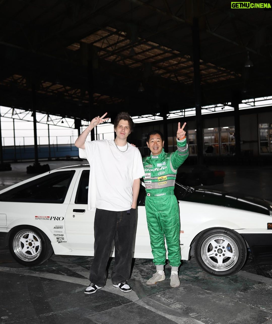 Rubén Doblas Gundersen Instagram - las fotos mas duras de mi vida? ft. EL REY DEL DRIFT @keiichi_tsuchiya_ 🔥🔥🔥