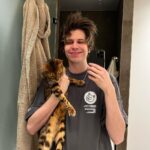 Rubén Doblas Gundersen Instagram - gato en el baño a las 3am 猫風呂
