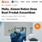 Ruben Onsu Instagram - Semoga bisa berguna untuk kalian yg mau punya product sendiri, dan bisa menambah lagi membuka lapangan pekerjaan baru buat banyak orang yaa 🤍 @bensinovasi.indonesia . yuk gabung dan join bareng ya di @bensinovasi.indonesia #rubenonsu #bensu #realbensu #justruben #jalani_nikmati_syukuri #janganlupabahagia #senyuminsja #rezekigakketuker