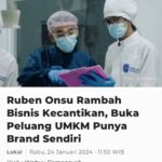 Ruben Onsu Instagram – Semoga bisa berguna untuk kalian yg mau punya product sendiri, dan bisa menambah lagi membuka lapangan pekerjaan baru buat banyak orang yaa 🤍
@bensinovasi.indonesia 
.
yuk gabung dan join bareng ya di @bensinovasi.indonesia 
#rubenonsu #bensu #realbensu #justruben #jalani_nikmati_syukuri #janganlupabahagia #senyuminsja #rezekigakketuker