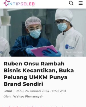 Ruben Onsu Instagram - Semoga bisa berguna untuk kalian yg mau punya product sendiri, dan bisa menambah lagi membuka lapangan pekerjaan baru buat banyak orang yaa 🤍
@bensinovasi.indonesia 
.
yuk gabung dan join bareng ya di @bensinovasi.indonesia 
#rubenonsu #bensu #realbensu #justruben #jalani_nikmati_syukuri #janganlupabahagia #senyuminsja #rezekigakketuker