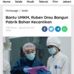 Ruben Onsu Instagram - Semoga bisa berguna untuk kalian yg mau punya product sendiri, dan bisa menambah lagi membuka lapangan pekerjaan baru buat banyak orang yaa 🤍 @bensinovasi.indonesia . yuk gabung dan join bareng ya di @bensinovasi.indonesia #rubenonsu #bensu #realbensu #justruben #jalani_nikmati_syukuri #janganlupabahagia #senyuminsja #rezekigakketuker