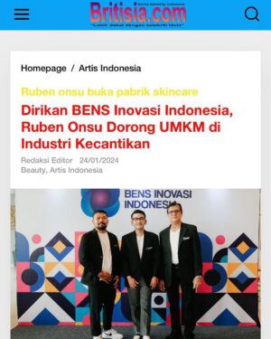 Ruben Onsu Instagram - Semoga bisa berguna untuk kalian yg mau punya product sendiri, dan bisa menambah lagi membuka lapangan pekerjaan baru buat banyak orang yaa 🤍
@bensinovasi.indonesia 
.
yuk gabung dan join bareng ya di @bensinovasi.indonesia 
#rubenonsu #bensu #realbensu #justruben #jalani_nikmati_syukuri #janganlupabahagia #senyuminsja #rezekigakketuker