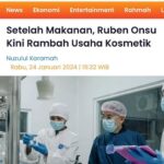 Ruben Onsu Instagram - Semoga bisa berguna untuk kalian yg mau punya product sendiri, dan bisa menambah lagi membuka lapangan pekerjaan baru buat banyak orang yaa 🤍 @bensinovasi.indonesia . yuk gabung dan join bareng ya di @bensinovasi.indonesia #rubenonsu #bensu #realbensu #justruben #jalani_nikmati_syukuri #janganlupabahagia #senyuminsja #rezekigakketuker
