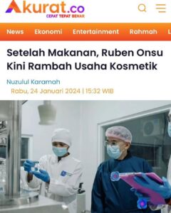 Ruben Onsu Instagram - Semoga bisa berguna untuk kalian yg mau punya product sendiri, dan bisa menambah lagi membuka lapangan pekerjaan baru buat banyak orang yaa 🤍 @bensinovasi.indonesia . yuk gabung dan join bareng ya di @bensinovasi.indonesia #rubenonsu #bensu #realbensu #justruben #jalani_nikmati_syukuri #janganlupabahagia #senyuminsja #rezekigakketuker