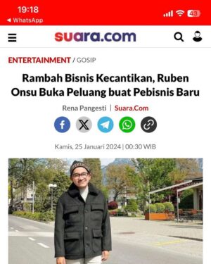 Ruben Onsu Instagram - @bensinovasi.indonesia semoga bisa berguna untuk kalian yg mau punya product sendiri, dan bisa menambah lagi membuka lapangan pekerjaan baru buat banyak orang yaa 🤍
.
yuk gabung dan join bareng ya di @bensinovasi.indonesia 
#rubenonsu #bensu #realbensu #justruben #jalani_nikmati_syukuri #janganlupabahagia #senyuminsja #rezekigakketuker