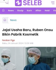 Ruben Onsu Instagram - @bensinovasi.indonesia semoga bisa berguna untuk kalian yg mau punya product sendiri, dan bisa menambah lagi membuka lapangan pekerjaan baru buat banyak orang yaa 🤍 . yuk gabung dan join bareng ya di @bensinovasi.indonesia #rubenonsu #bensu #realbensu #justruben #jalani_nikmati_syukuri #janganlupabahagia #senyuminsja #rezekigakketuker