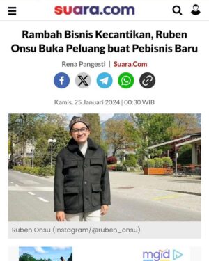 Ruben Onsu Instagram - @bensinovasi.indonesia semoga bisa berguna untuk kalian yg mau punya product sendiri, dan bisa menambah lagi membuka lapangan pekerjaan baru buat banyak orang yaa 🤍
.
yuk gabung dan join bareng ya di @bensinovasi.indonesia 
#rubenonsu #bensu #realbensu #justruben #jalani_nikmati_syukuri #janganlupabahagia #senyuminsja #rezekigakketuker