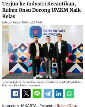 Ruben Onsu Instagram - @bensinovasi.indonesia semoga bisa berguna untuk kalian yg mau punya product sendiri, dan bisa menambah lagi membuka lapangan pekerjaan baru buat banyak orang yaa 🤍
.
yuk gabung dan join bareng ya di @bensinovasi.indonesia 
#rubenonsu #bensu #realbensu #justruben #jalani_nikmati_syukuri #janganlupabahagia #senyuminsja #rezekigakketuker