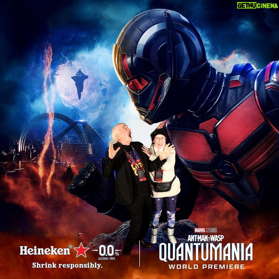 Ruben Rabasa Instagram - Big bug man! Thank you all for your support! Watch #antmanandthewaspquantumania now! Miami, Florida