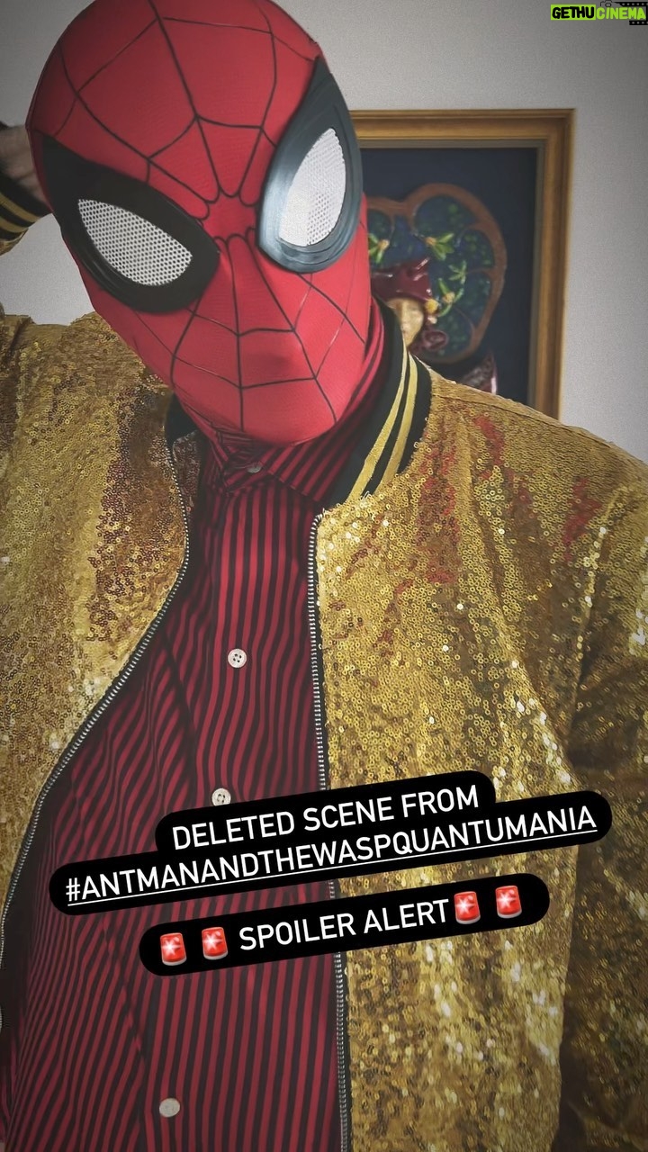 Ruben Rabasa Instagram - #thankyouspiderman 🐜 🐜 🐜 did you already see me in #antmanandthewaspquantumania ? Let me know!