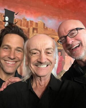 Ruben Rabasa Instagram - The good Paul 🫶🏼 and #antmanandthewaspquantumania director, the one and only @mrpeytonreed 🐜 Now go and see it! 
.
.
#ithinkyoushouldleave #rubenrabasa #antman #marvellegends #marveluniverse #paulrudd