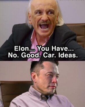 Ruben Rabasa Instagram - This is what happens when you DON’T write down my good ideas Elon. #iwarnedyou 
.
.
#agoodsteeringwheelthatdoesnotflyoffwhileidriving #rubenrabasa #ithinkyoushouldleave #ityl #tesla #elonmusk
