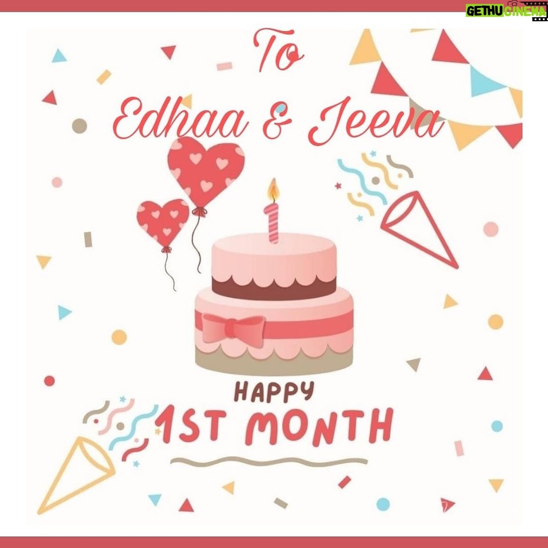 Rubina Dilaik Instagram - Excited and extremely happy to share that our daughters , Jeeva and Edhaa are one month old Today β¦. Universe blessed us on the auspicious day of Gurpurab ! Send in your wishes For our angels πΌπ»πΌπ»