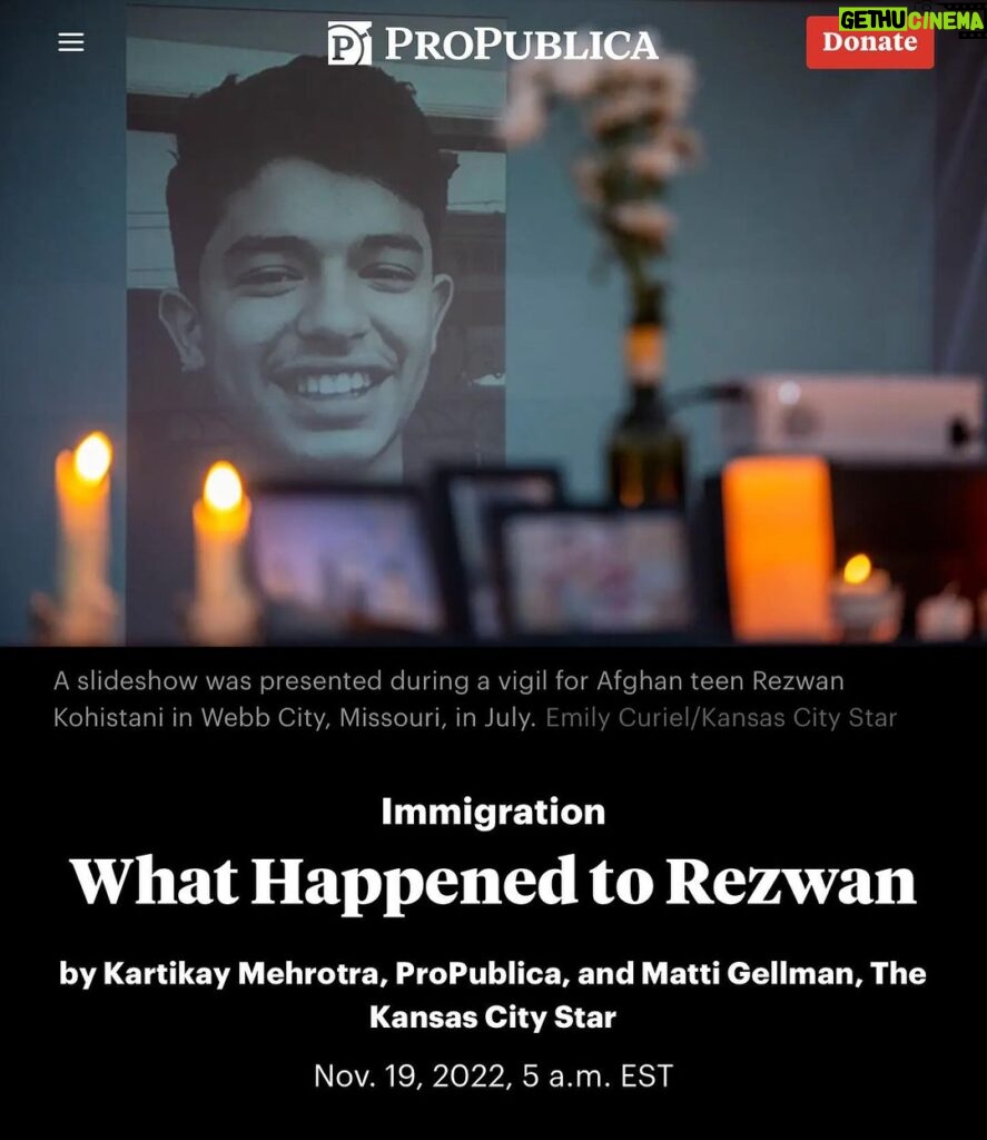 Ruby Rose Instagram - I read this article the day it came out. It never left me. Rezwan, his face, his story. His family. The students at the school who grieve. The article itself. Devastating. Important and what felt like the minimum length needed, to be close to covering some of the complexities and failures in these systems. For months I thought about it sporadically. Sometimes thoughts, other times immense grief, sometimes out of nowhere. Now I think about him, his story and the article everyday. I feel helpless because this is happening everywhere, everyday in almost every country from Australia to the UK at speeds we cannot comprehend. While simultaneously journalists, especially the kind we need to tell these types of stories, are being fired and entire publications are shutting down. So the least I can do is share this here, and ask that if you have the courage and emotional bandwidth today to read this young man’s story. Or share it with anyone you feel could use another perspective. I’ll put the link in my bio.