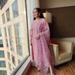 Ruchikaa Kapoor Instagram - Representing @netflix_in today, at the launch of #Qala 🎼🎤🎷🎻 Trailer Out Now! Styling team Creds: Outfit - @azafashions Jewellery - @aquamarine_jewellery Styled by - @anishagandhi3 & @rochelledsa MUAH- non-existent…but whatever little you see, has been done by me 🤓😎