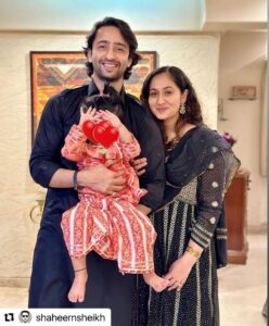 Ruchikaa Kapoor Instagram - Eid Mubarak 🌙❤️🧿👨‍👩‍👧 #TheSheikhs
