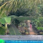 Ruchikaa Kapoor Instagram - The wildling in her natural habitat🍀😎 Glad that the farm life chose Us 🙃 🌱 🪴 🌴 🌲 🍓 🥬 #WeekendLife #AdventuresOfAnaya #GirlMom #FarmLife #sundayvibes #poolday
