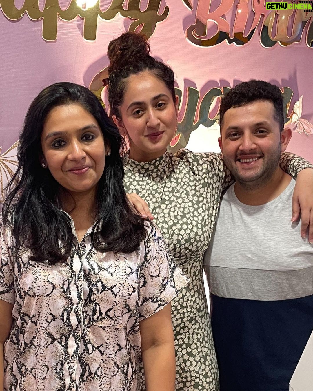 Ruchikaa Kapoor Instagram - Brothers are amazing π₯°β¦ but sisters are better ππππ Happy Rakshabandhan to my siblings β€οΈ @radhika_morjaria @raunak.kapoor β¦ no love like sibling love! #rakshabandhan #siblings