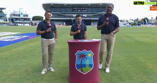 Ruchikaa Kapoor Instagram - Living the Dream 💥👑Making us all so proud ❤️😍 Commentator, Presenter, Brother… 🤓 #IndVSWI #IndiaWestIndies
