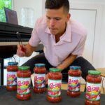 Rudy Mancuso Instagram - Join me and CHI-CHI’s to “Salsa Safely” for Super Bowl Sunday. I’ll be using tongs to avoid hands in the chip bowl. For every fan that joins the pledge, CHI-CHI’S will make a $50 donation, up to $10,000, to World Central Kitchen to assist nationwide community feeding efforts. Sign the pledge in @chichisbrand bio. #SalsaSafely #ad