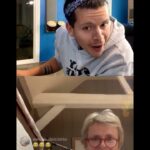 Rudy Mancuso Instagram - @rachelportmancomposer is the Oscar-winning composer behind EMMA, CHOCOLAT, MANCHURIAN CANDIDATE, OLIVER TWIST, and many more. Here’s me stressing her out.