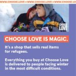 Rupert Grint Instagram – Join me, and choose love. 🖤

Choose Love is a shop like no other. It’s about getting your present shopping sorted – all while helping people in desperate need. 

As the world’s first shop that sells real products for refugees, #ChooseLove sells items like baby essentials, hot meals and sleeping bags, as well as services like medical care, legal aid and LGBTQ+ support. Everything you buy at Choose Love will be delivered to the people that need it most. 

Around the world, thousands of families who have fled war and persecution are now facing both the threat of COVID and spending the freezing winter months in unbearably tough conditions, in tents. By visiting the Choose Love shop, you’ll be able to provide urgently-needed help, while getting beautiful personalised e-cards and merch to give to loved ones. Follow @chooselove to find out more. 

This year, join me and do your present shopping at choose love. Just go to www.choose.love