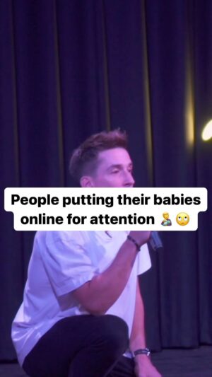 Russell Kane Instagram - People putting their babies online for attention 👨‍🍼🙄

* disclaimer for the pathetically-easily triggered: this is a joke. Repeat this is a joke. – And I’m certainly not joking about people who only have closed and small social media profiles.