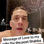 Russell Kane Instagram – Message of Love to my wife (by the poet Shabba Ranks)