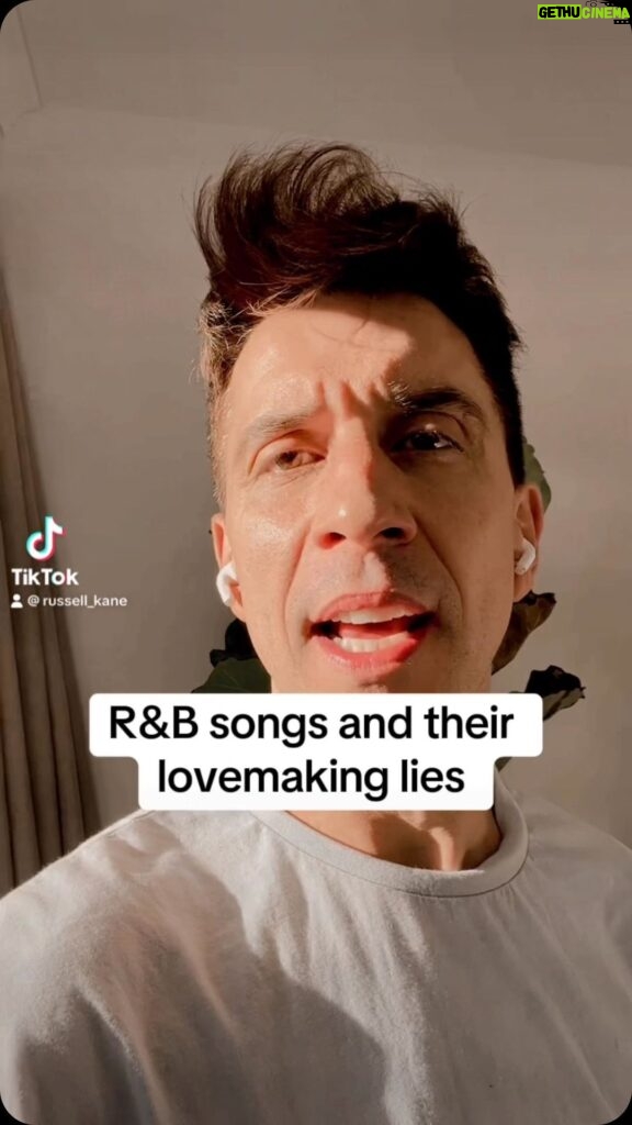 Russell Kane Instagram - R&B songs and their lovemaking lies