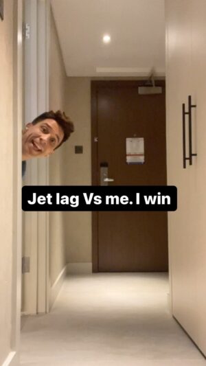 Russell Kane Instagram - Jet lag Vs me. I win