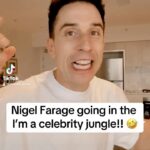 Russell Kane Instagram - Nigel Farage is going in the I’m a Celebrity jungle!! 🤣 #imac #imaceleb #imacelebrity Queensland, Australia