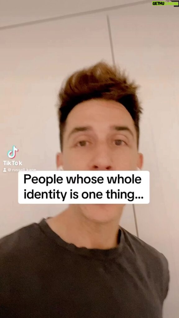Russell Kane Instagram - People whose whole identity is one thing…