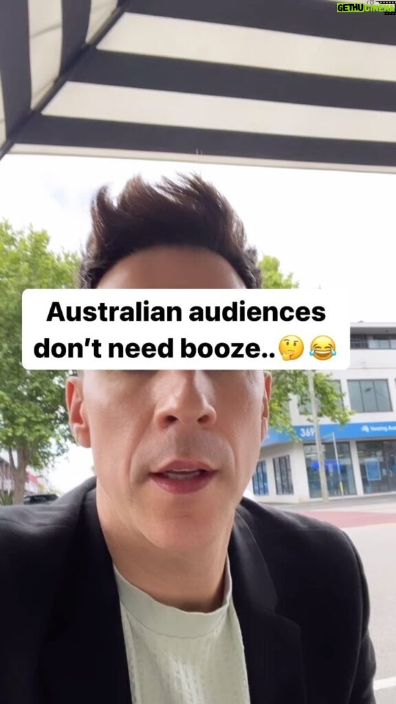 Russell Kane Instagram - On the difference between UK, and Australian audiences… Athenaeum Theatre