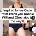 Russell Kane Instagram – Inspired for my Ozzie tour! Thank you, Robbie Williams! (Great doc by the way❤️) @robbiewilliams